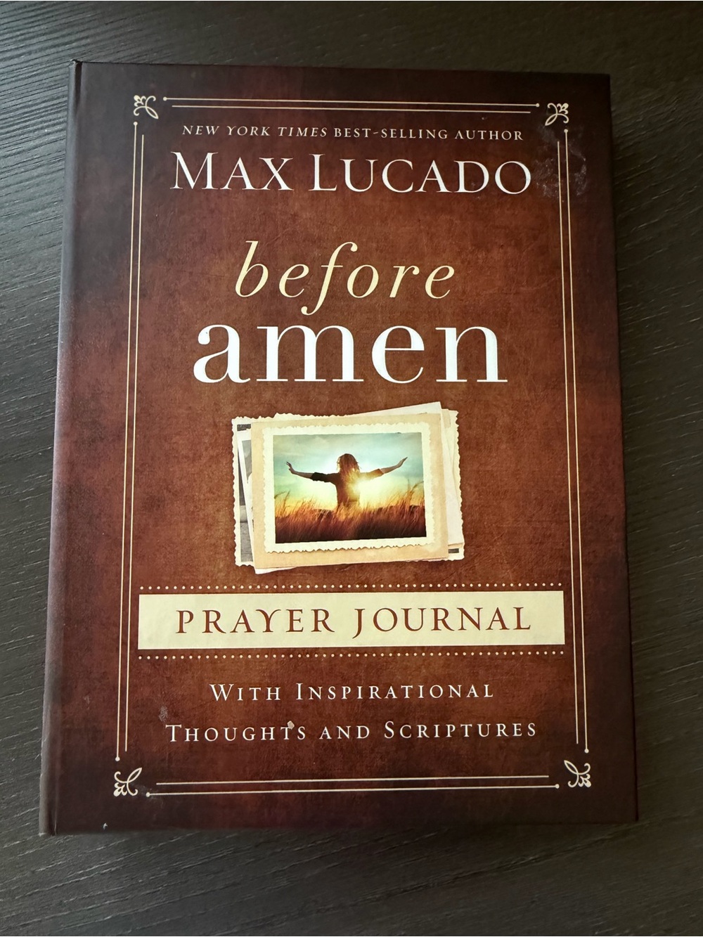 Max Lucado Before Amen Prayer Journal Hardcover Spiral Bound New